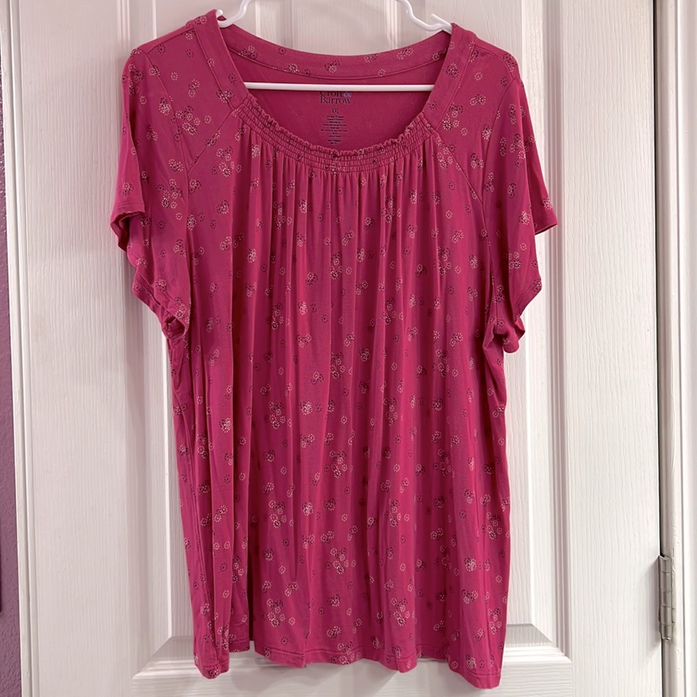 Pink top